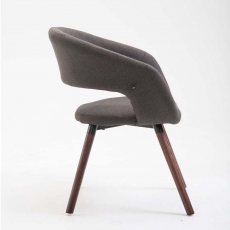 Jedálenská stolička Gizela textil, orech - 11