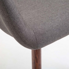 Jedálenská stolička Gizela textil, orech - 10