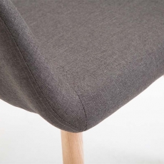 Jedálenská stolička Gizela textil, prírodná - 11