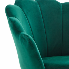Jedálenská stolička Gregoria, zelená - 6