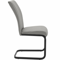 Jedálenská stolička Hakan (Súprava 2 ks), sivá - 3