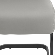 Jedálenská stolička Hakan (Súprava 2 ks), sivá - 5