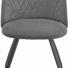 Jedálenská stolička Harper (SET 2 ks), šedá - 1