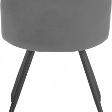 Jedálenská stolička Harper (SET 2 ks), šedá - 5
