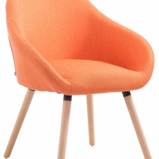Jedálenská stolička Harry textil, prírodné nohy - 6