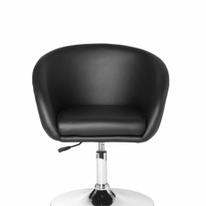 Jedálenská stolička Hawai, syntetická koža, čierna - 2
