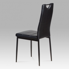 Jedálenská stolička Henrieta, čierna/čierna - 2