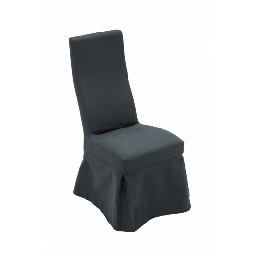 Jedálenská stolička Herera, tmavo šedá - 1