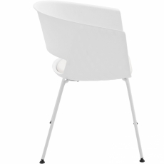 Jedálenská stolička Hero (Súprava 2 ks), biela - 3