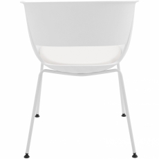 Jedálenská stolička Hero (Súprava 2 ks), biela - 4