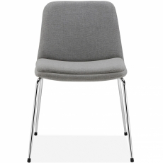 Jedálenská stolička Hiena (Súprava 2 ks), sivá - 2