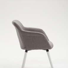 Jedálenská stolička Hugat, šedá / biela - 3