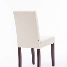 Jedálenská stolička Ina, biela - 4
