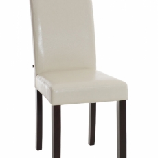 Jedálenská stolička Ina, krémová - 1