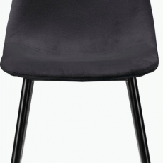 Jedálenská stolička Ines (SET 4 ks), antracitová - 3