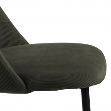 Jedálenská stolička Ines (SET 4 ks), olivová - 8