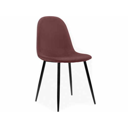 Jedálenská stolička Ines (SET 4 ks), ružová - 1