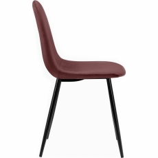 Jedálenská stolička Ines (SET 4 ks), ružová - 2