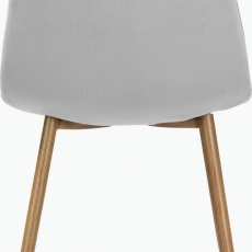 Jedálenská stolička Ines (SET 4 ks), šedá - 5