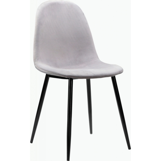 Jedálenská stolička Ines (SET 4 ks), šedá - 1
