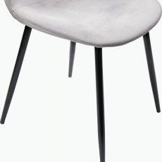 Jedálenská stolička Ines (SET 4 ks), šedá - 6