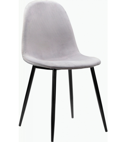 Jedálenská stolička Ines (SET 4 ks), šedá