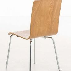 Jedálenská stolička Inga, prírodné drevo - 3