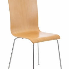 Jedálenská stolička Inga, prírodné drevo - 1