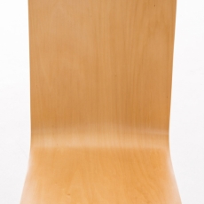 Jedálenská stolička Inga, prírodné drevo - 4