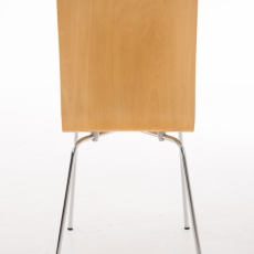 Jedálenská stolička Inga, prírodné drevo - 10