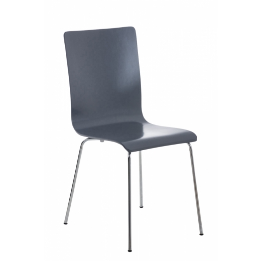 Jedálenská stolička Inga, šedá - 1
