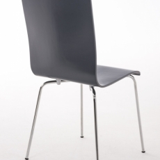 Jedálenská stolička Inga, šedá - 3