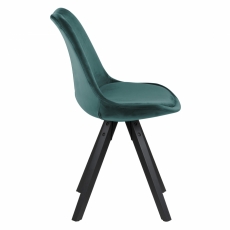 Jedálenská stolička Iris (Súprava 2 ks), zelená - 3