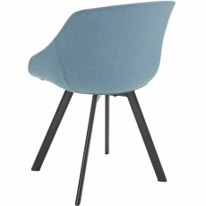 Jedálenská stolička Iskar (SET 2 ks), modrá - 4