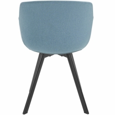 Jedálenská stolička Iskar (SET 2 ks), modrá - 5