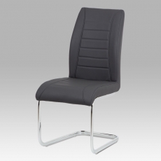 Jedálenská stolička Jacques (súprava 2 ks), sivá - 1