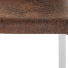 Jedálenská stolička Jasmi (Súprava 2 ks), hnedá - 5