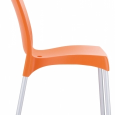 Jedálenská stolička Juliette, oranžová - 3