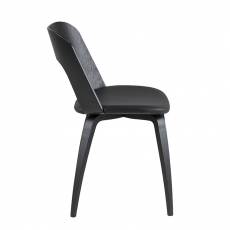 Jedálenská stolička Karlie (SET 2 ks), čierna - 3