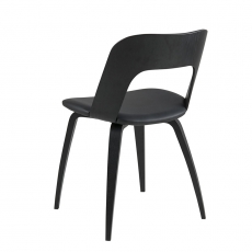 Jedálenská stolička Karlie (SET 2 ks), čierna - 4