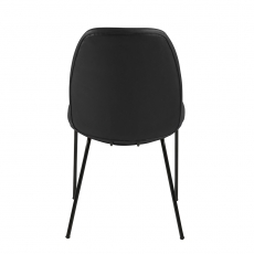 Jedálenská stolička Karmen (SET 2 ks), čierna - 4