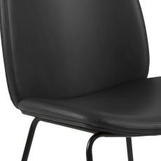 Jedálenská stolička Karmen (SET 2 ks), čierna - 6
