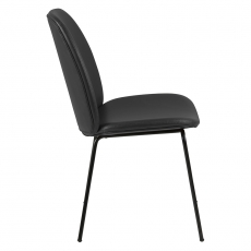 Jedálenská stolička Karmen (SET 2 ks), čierna - 3
