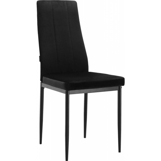Jedálenská stolička Kelly, čierna - 1