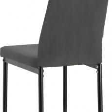 Jedálenská stolička Kelly, čierna - 5