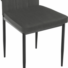 Jedálenská stolička Kelly, čierna - 6