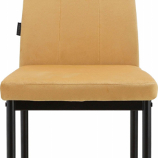 Jedálenská stolička Kelly (SADA 2 ks), žltá - 2
