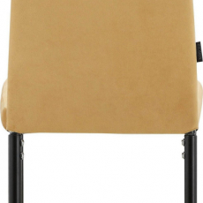 Jedálenská stolička Kelly (SADA 2 ks), žltá - 4