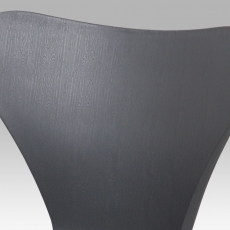 Jedálenská stolička Kvido, sivá imitácia dreva - 6