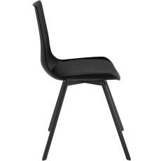 Jedálenská stolička Lalan (Súprava 2 ks), čierna - 2